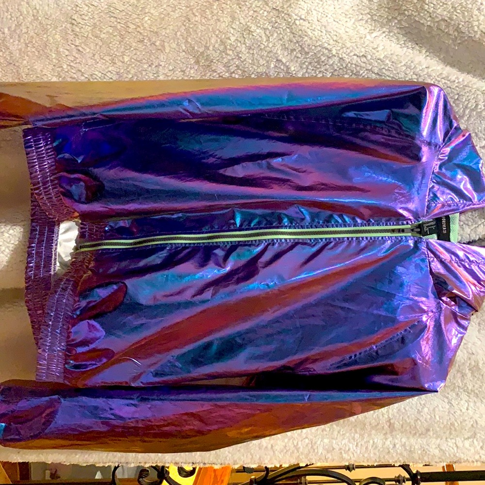 A forever 21 shiny jacket